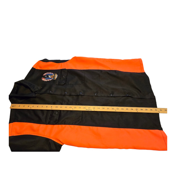 Daytona Beach Bike Week 2019 Shirt Mens XL Black Orange Biker Eagle Rally - Picture 10 of 13